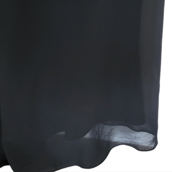 🆕️ Leena for Mac Duggal Ruched V-Neck Sequin Shoulder Gown - Picture 13 of 14